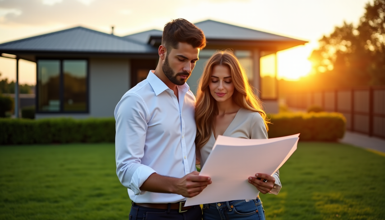 Illustration : "l'immobilier est bien plus qu'une simple transaction ; — investir malin dans l'immobilier pour un avenir serein