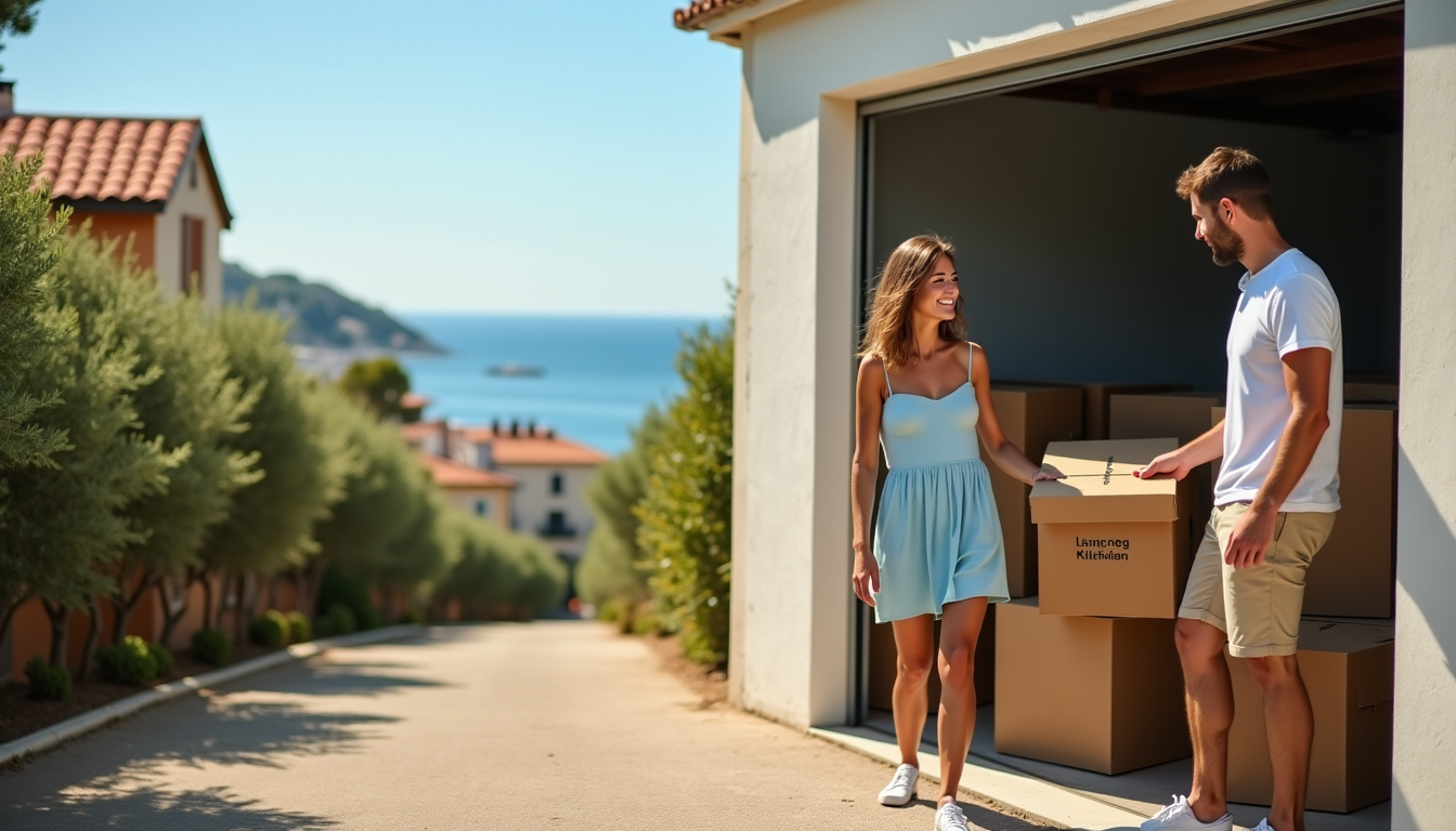 Illustration : assurance propos&eacute;es ou si votre assurance habitation couvre &mdash; s'installer &agrave; nice : comment lib&eacute;rer de l'espace et profiter pleinement de la vie azur&eacute;enne avec un box de stockage