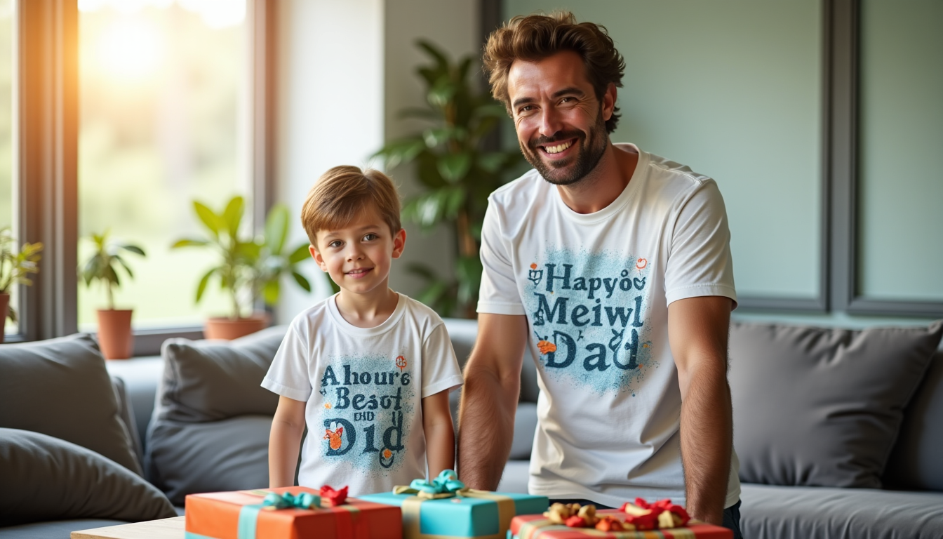 top 10 des idées de tee-shirts personnalisés à offrir pour la fête des pères — sion de ces éléments vous permettra de créer