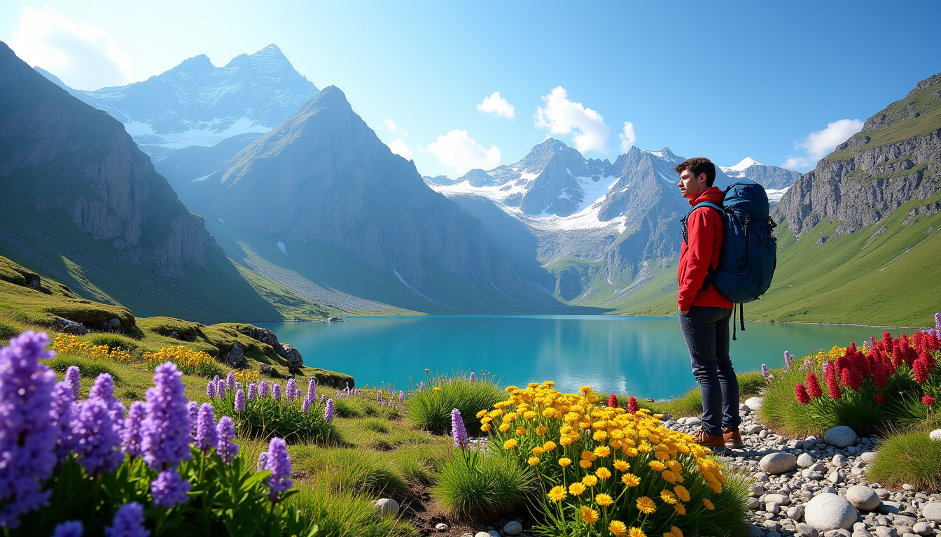 Illustration : « la montagne en été est une symphonie — 5 expériences insolites pour découvrir les alpes autrement cet été