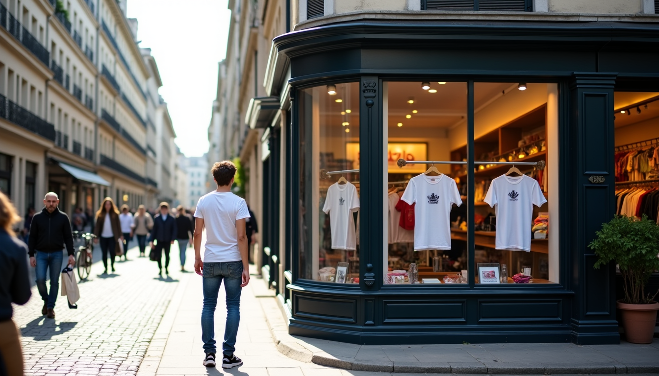 Illustration : un design très détaillé ou une impression sur — faire imprimer un t-shirt personnalisé de qualité à bordeaux ?