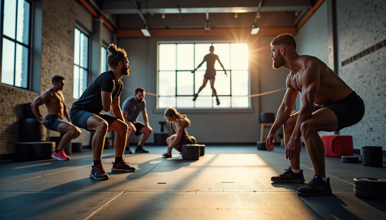 Illustration : ent équipées pour la pratique du crossfit, parfois — crossfit à rennes : pourquoi rejoindre une box près de chez vous
