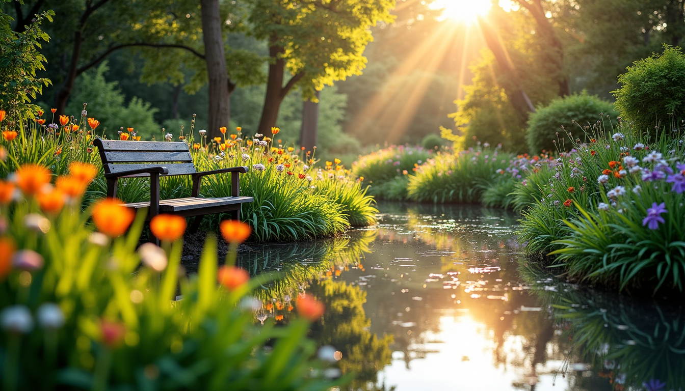 transformer son jardin en oasis de sérénité ? — la présence d'un plan d'eau a un effet