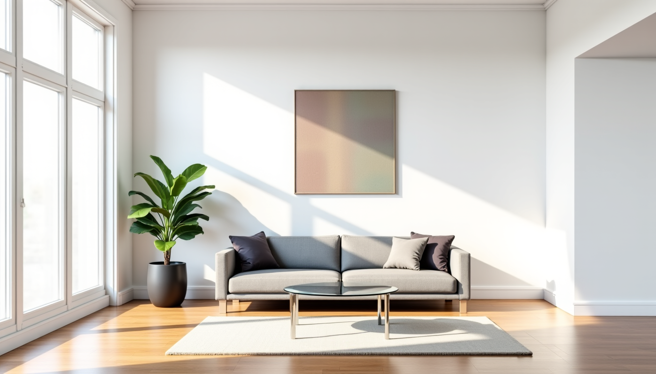 Illustration : cette philosophie s'étend également à la technologie. plutôt — le minimalisme transforme-t-il votre intérieur ?