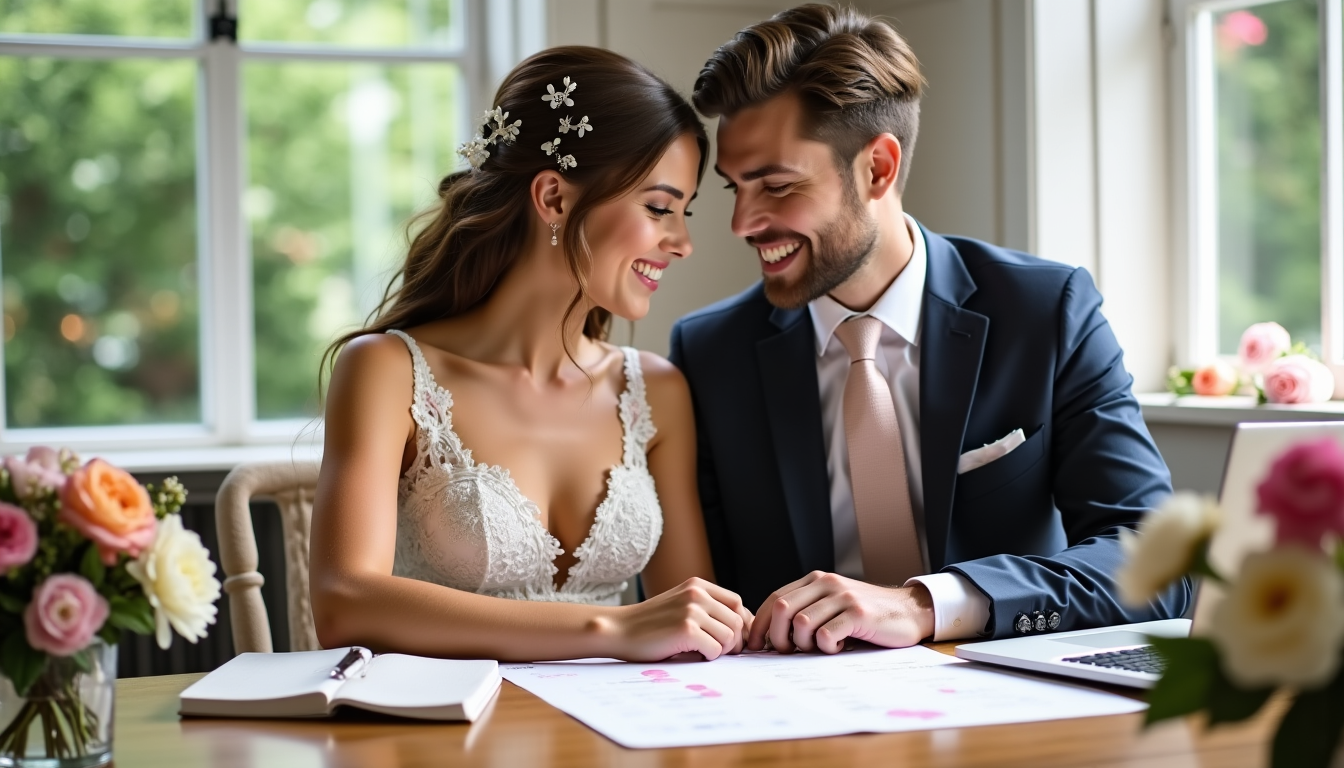 réalisez votre rêve : 7 astuces pour un mariage parfait — le suivi régulier de vos dépenses est crucial.
