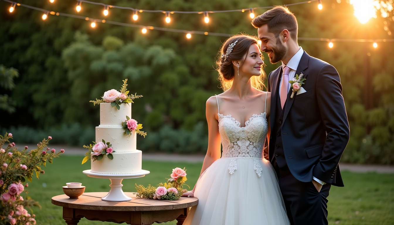Illustration : ion authentique. choisissez un gâteau de mariage qui — réalisez votre rêve : 7 astuces pour un mariage parfait
