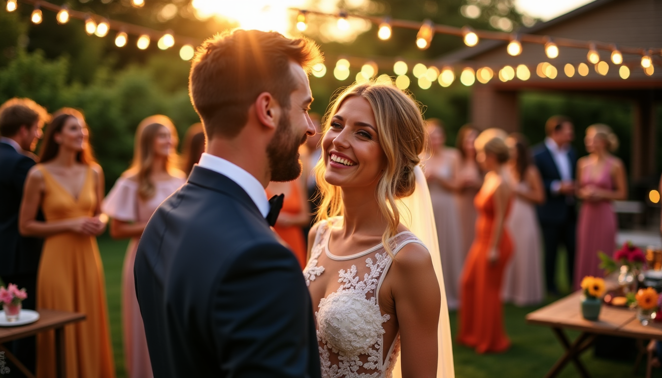 idées créatives pour un mariage inoubliable — l'idée est de surprendre vos convives et de