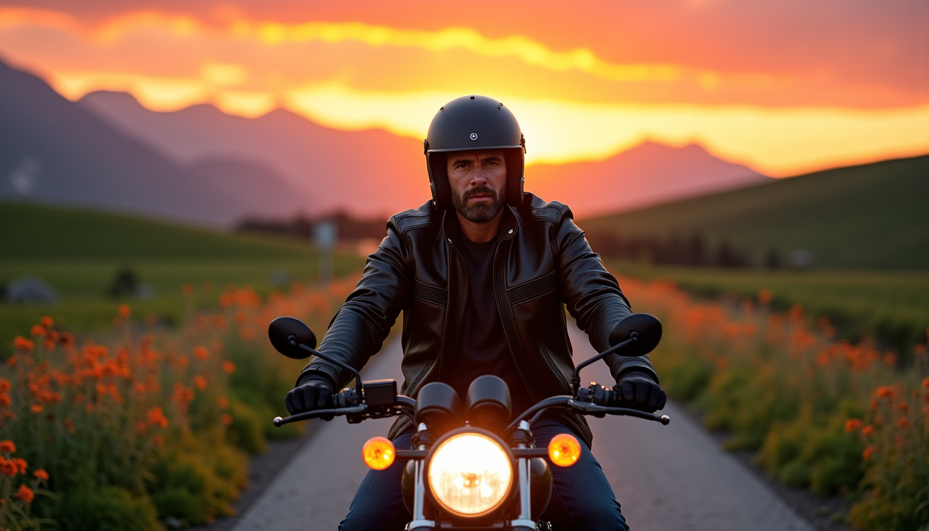 Illustration : ces voyages permettent de se connecter avec la — passion moto : l'art de la conduite sur deux roues