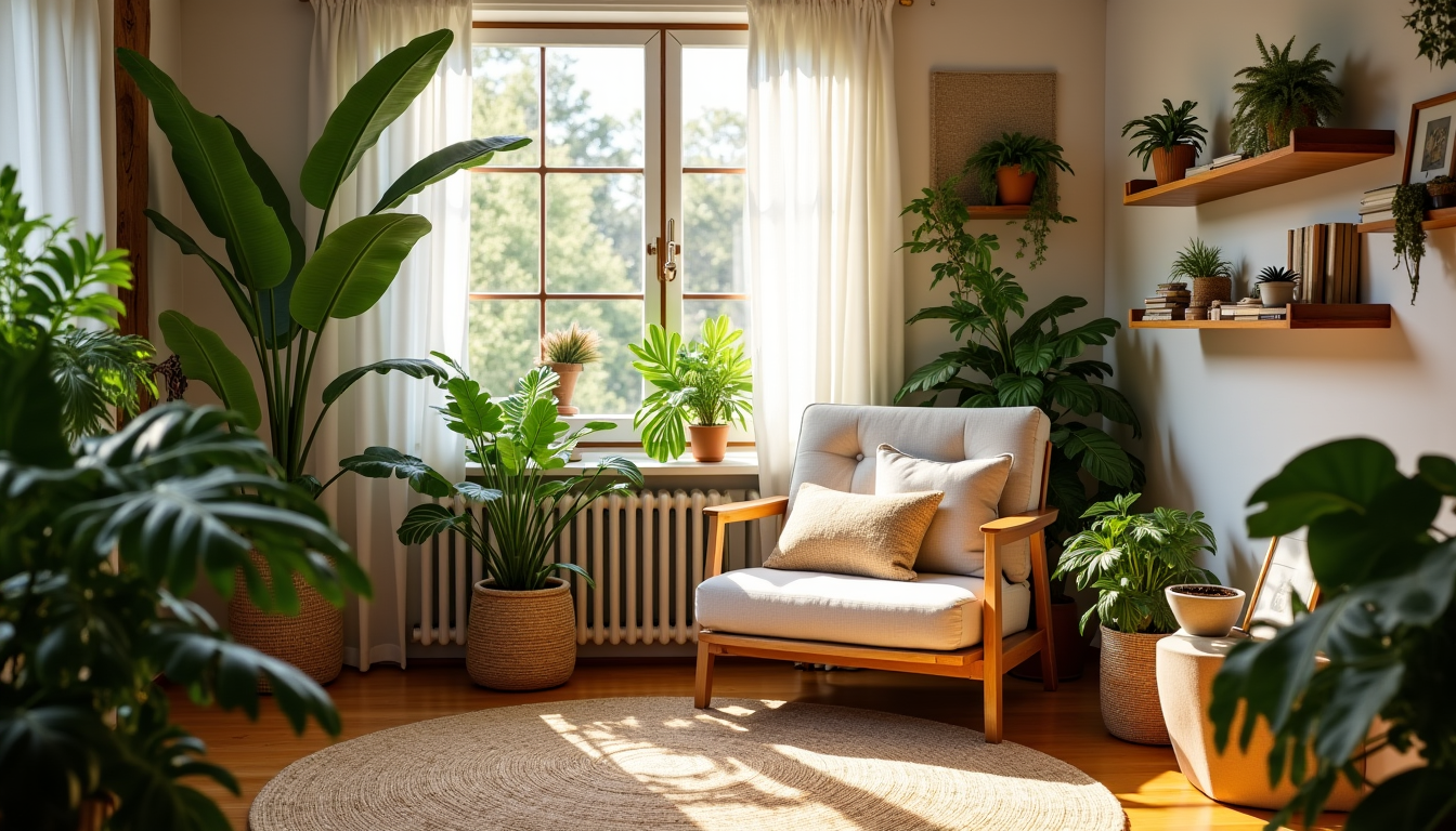 Illustration : ils vieillissent également avec grâce, racontant une histoire — 5 astuces pour transformer votre maison en oasis de paix