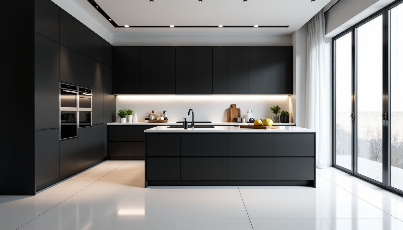 révélez la magie des couleurs pour sublimer votre intérieur — pour les cuisines modernes, des touches de noir,
