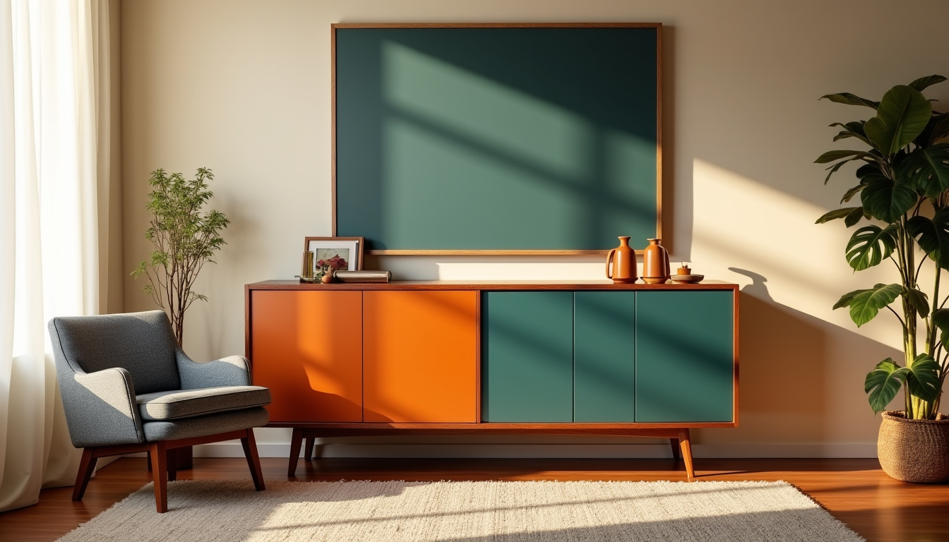 Illustration : pour repeindre un meuble foncé, la clé réside — révélez la magie des couleurs pour sublimer votre intérieur
