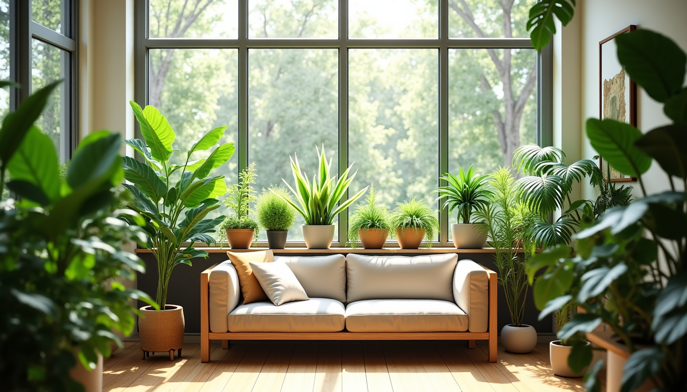 Illustration : voici quelques plantes réputées pour leurs bienfaits et — vivre en harmonie : secrets pour une maison apaisante