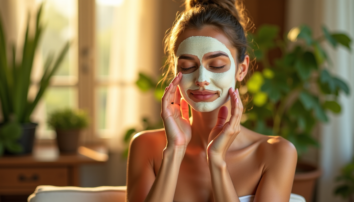 secrets naturels pour sublimer votre beauté au quotidien — égétal pour former une pâte. appliquez et laissez