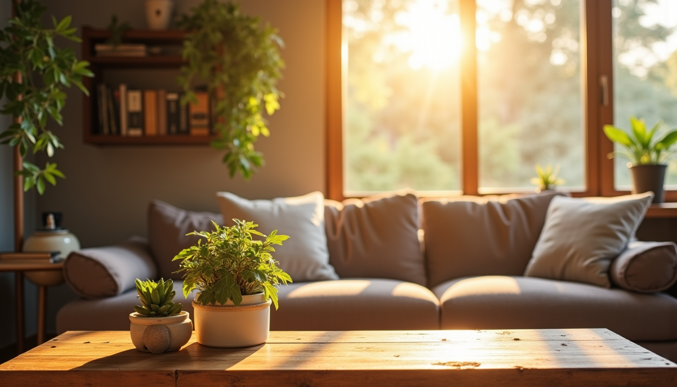 Illustration : einture, vernis table basse, étagère, tête de lit, — créer avec des objets du quotidien : astuces pratiques