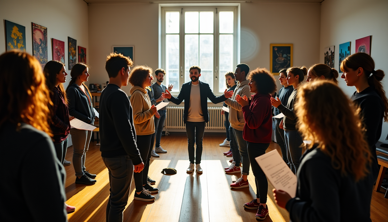 Illustration : certaines écoles mettent un accent particulier sur la — choisir les meilleurs cours de théâtre à paris selon son niveau ?