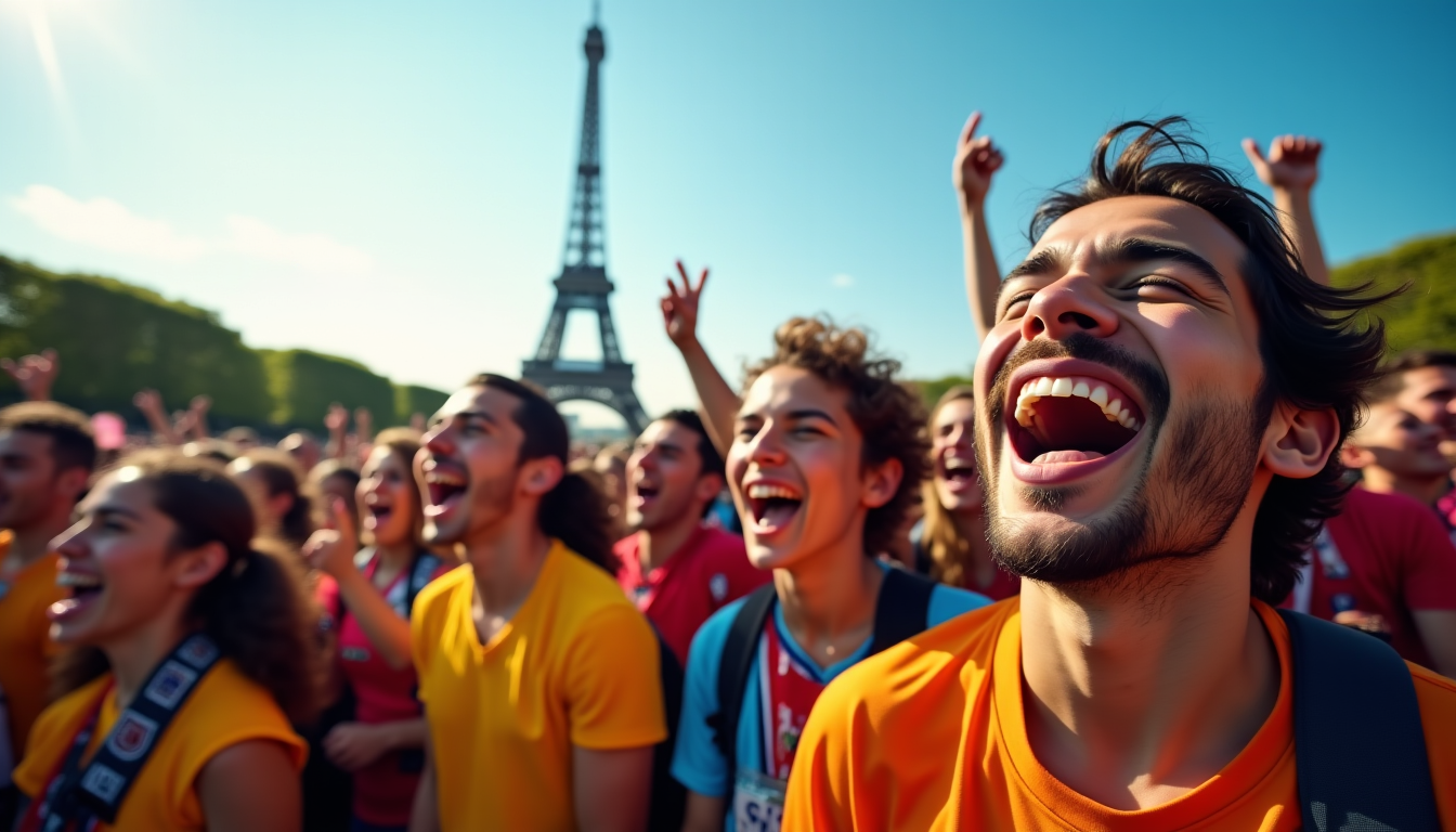fan zone paris : expérience unique pour les fans de sport en plein air — sionnés, rendant chaque victoire plus intense et chaque