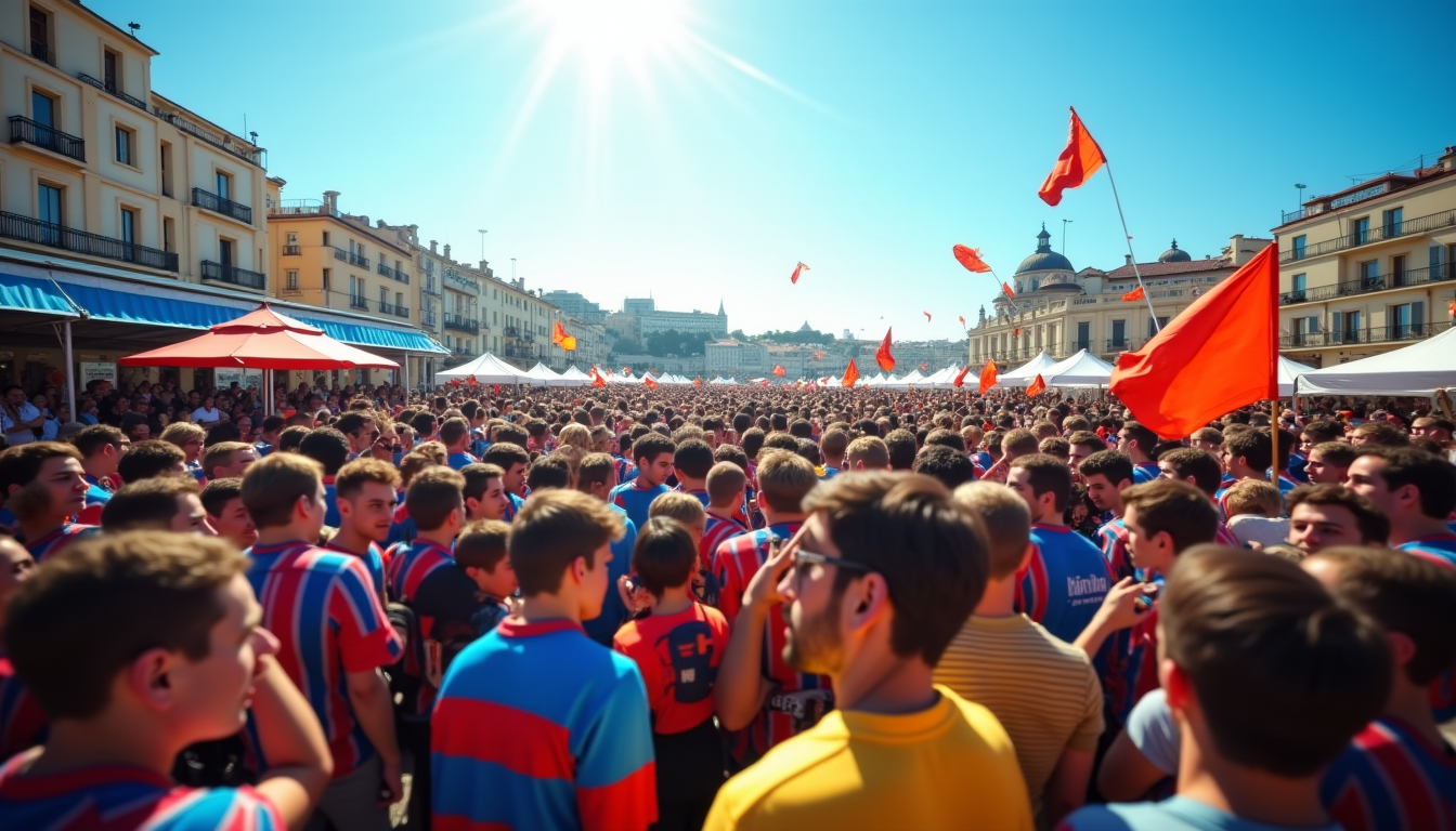 Illustration : variété de services contribue à faire de la — tout savoir sur la fan zone marseille pendant les événements sportifs majeurs