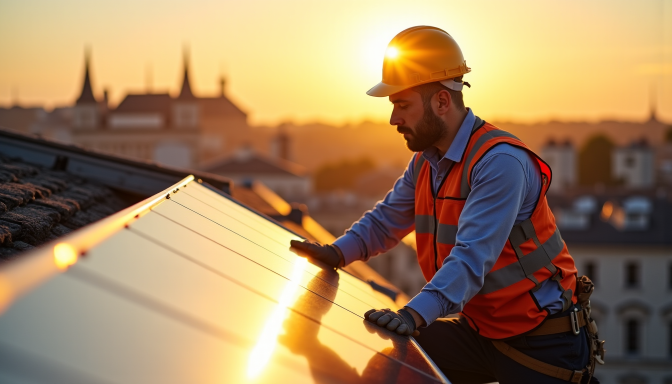 Illustration : lorsque votre production d'électricité dépasse vos besoins immédiats, — l'expertise des installateurs photovoltaïques à bordeaux est indispensable pour votre projet ?