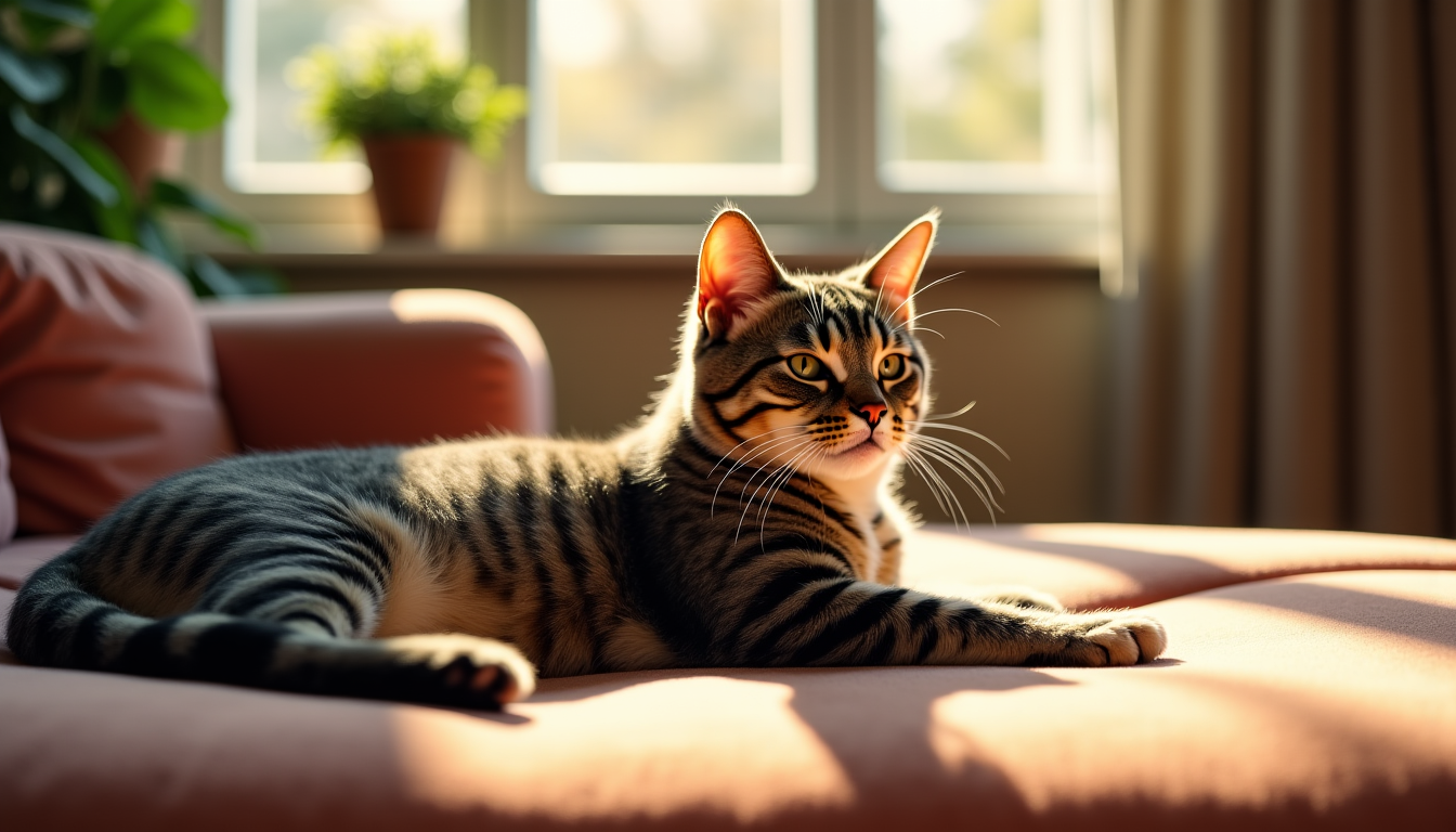 savoir si mon chat est heureux en appartement — n signe de peur ou d'agressivité. un visage