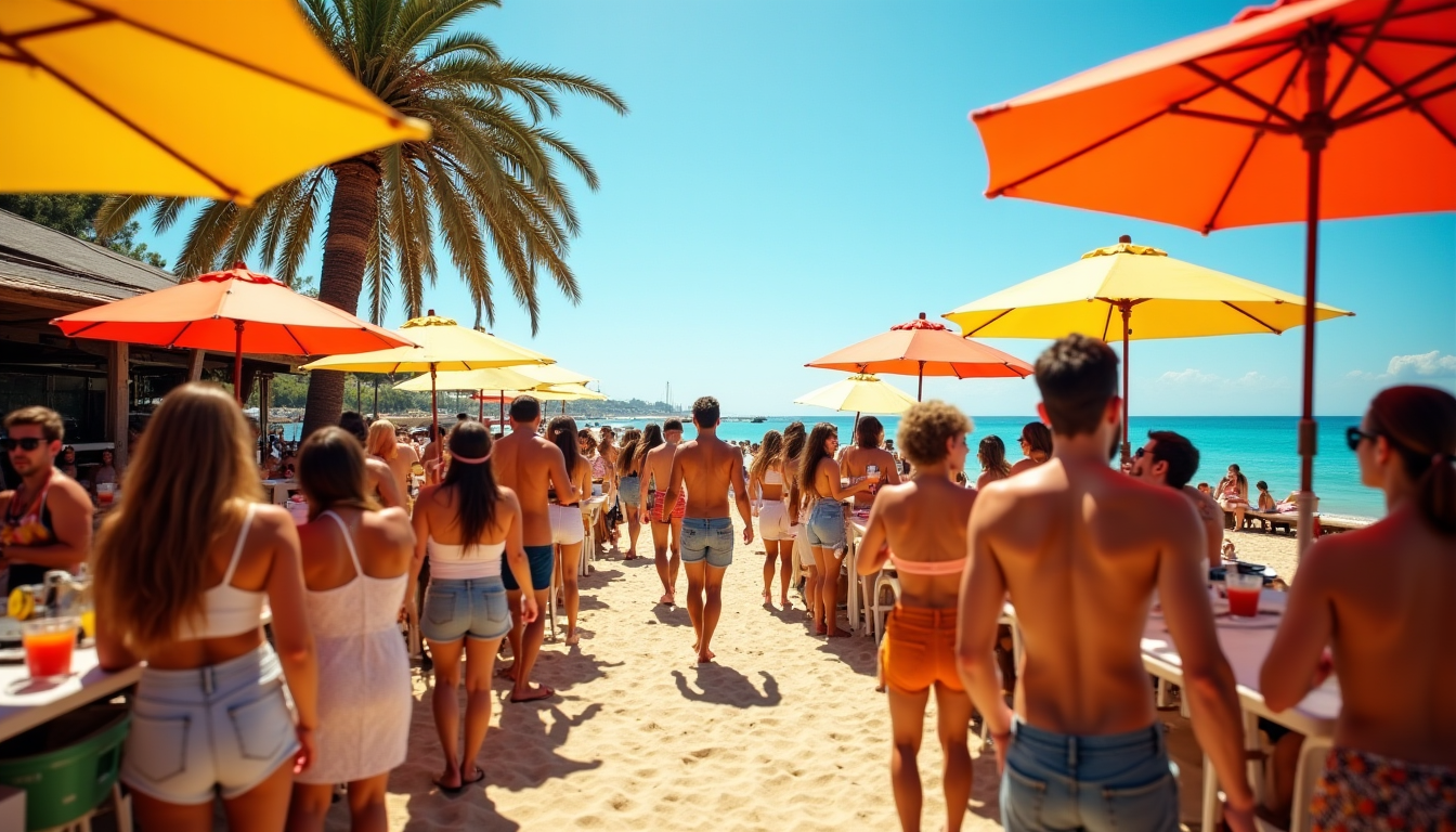 Illustration : le beach club s'intègre parfaitement à l'offre globale — toy room malte : découverte d’un univers festif unique en méditerranée