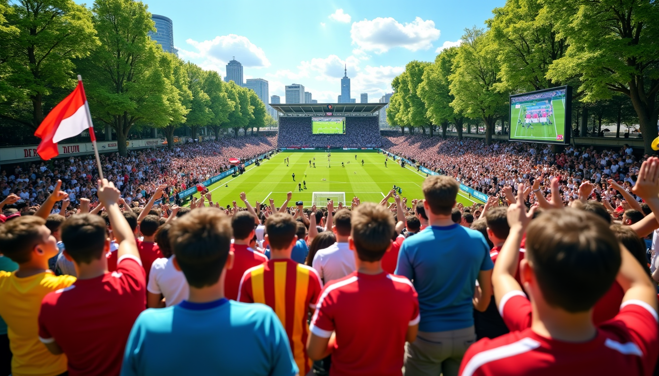 choisir la meilleure fan zone coupe du monde près de chez vous ? — ces vastes espaces, souvent installés dans des parcs,