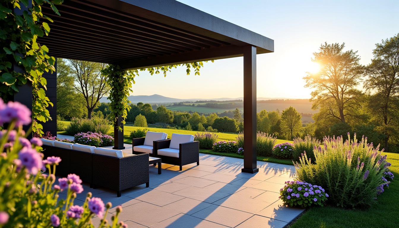 Illustration : e option pour ceux qui cherchent une solution — choisir une pergola alsace pour sublimer son espace extérieur ?