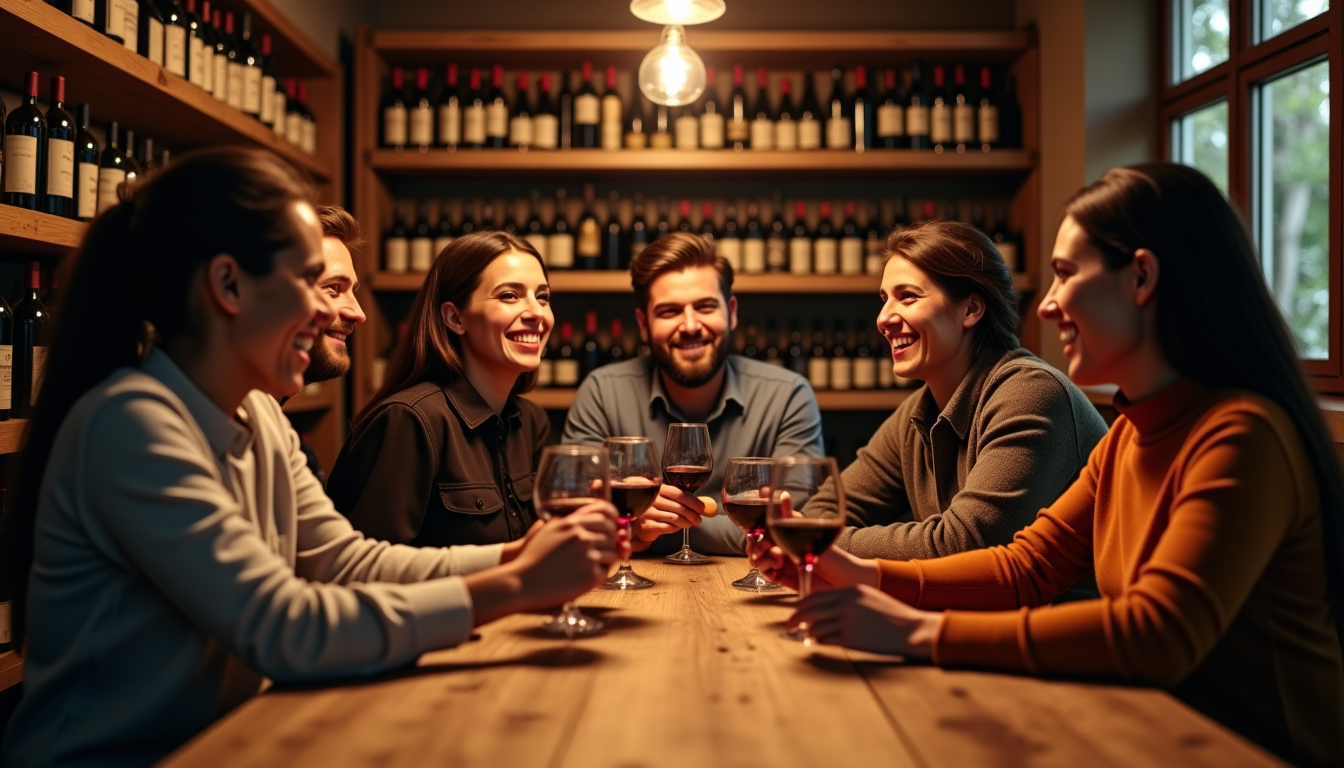 Illustration : ivre le vin, non pas comme un simple — tout savoir sur le cave et son club des amateurs de vins exquis