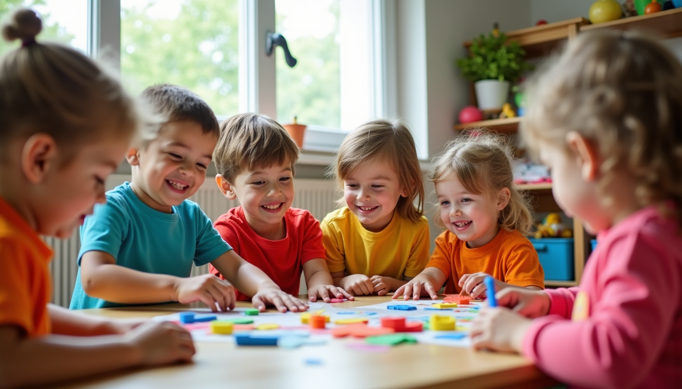 notre crèche à l'epfl prépare au mieux votre enfant pour l'école — la socialisation est également au cœur de notre
