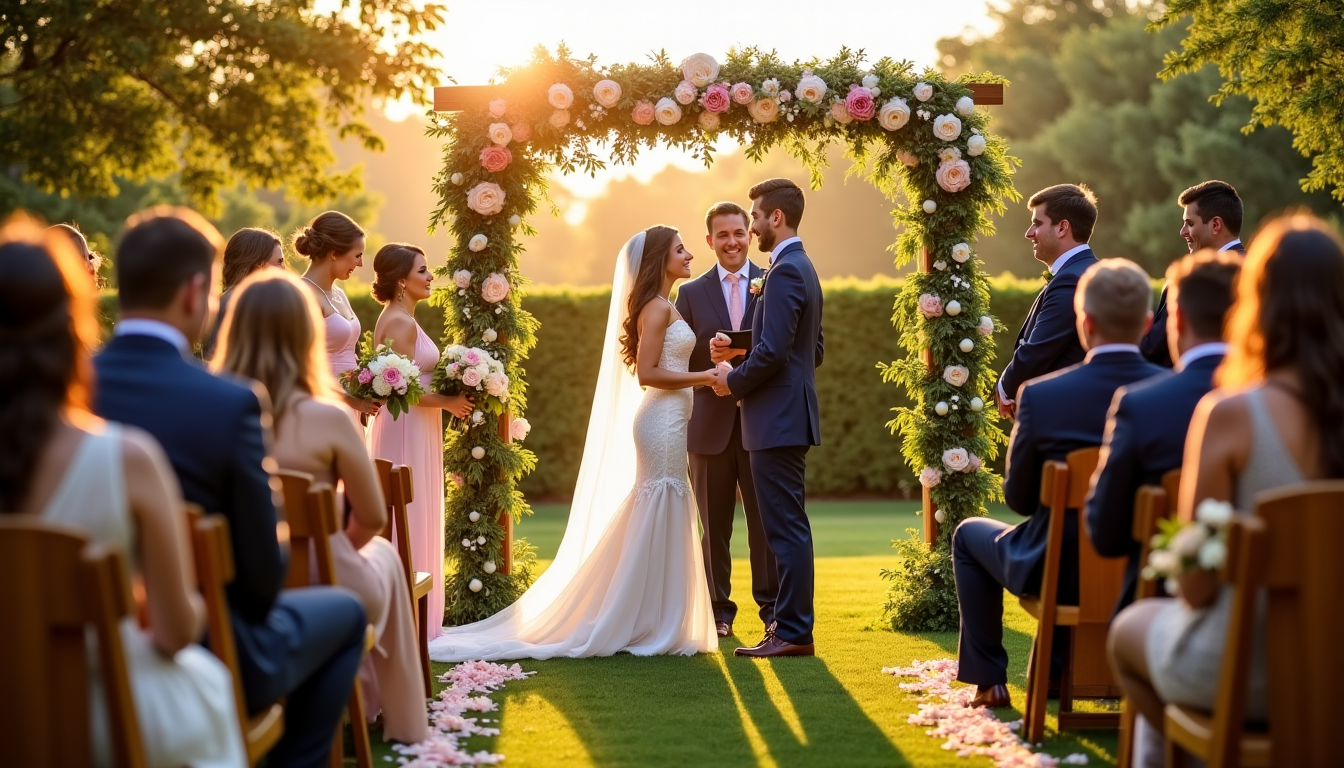 secrets d'une cérémonie de mariage réussie et mémorable — pour les cérémonies civiles ou laïques, cette personne