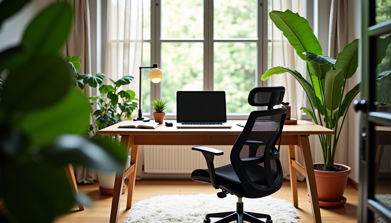Illustration : « l'ergonomie n'est pas un luxe, mais un — créer un espace de travail inspirant chez soi