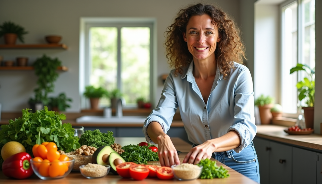 Illustration : adopter des habitudes alimentaires saines ne signifie pas — aliments essentiels pour une santé optimale