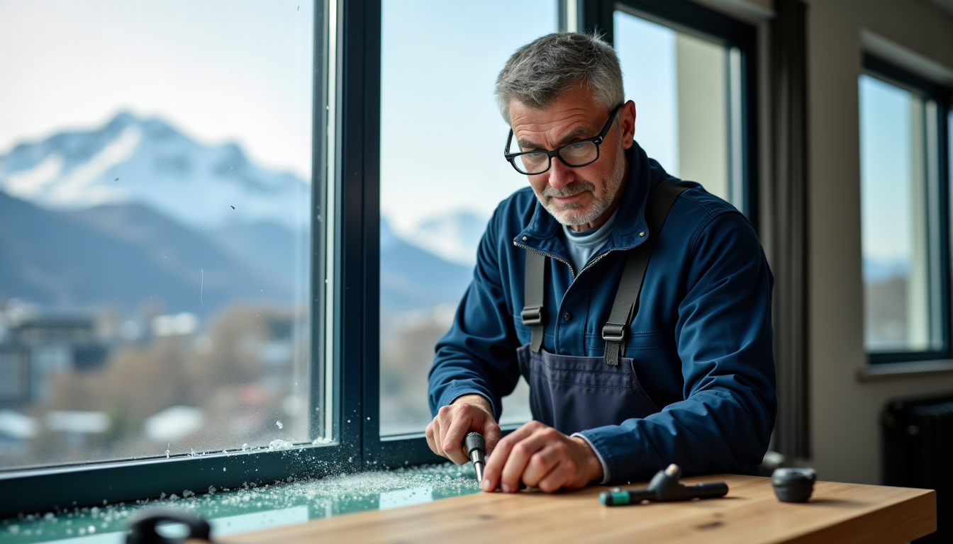 Illustration : le coût d'une intervention de vitrier d'urgence en — vitrier d'urgence en suisse : qui appeler pour une réparation rapide ?