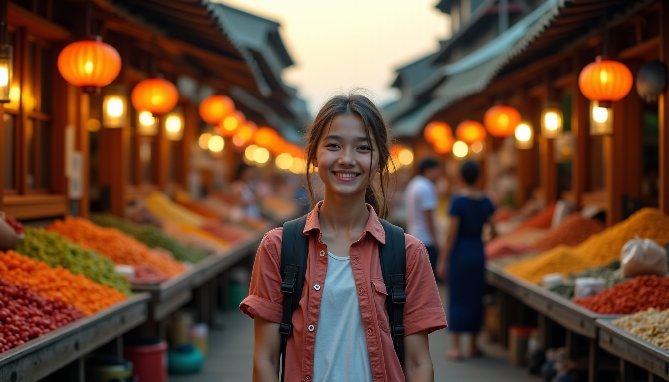 Illustration : pour un premier voyage en solo, la thaïlande — destinations : où partir pour son premier voyage en solo en asie ?