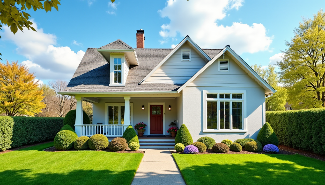travaux extérieur indispensables à faire au printemps pour protéger sa maison — la façade est le visage de votre maison.