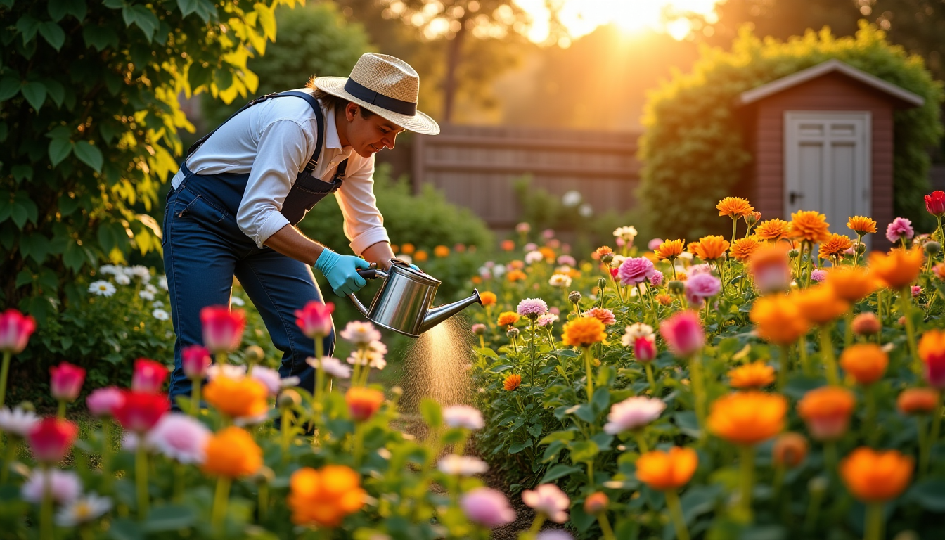 cultiver son coin de paradis : astuces pour un jardin florissant — une fois les plantes choisies et le sol