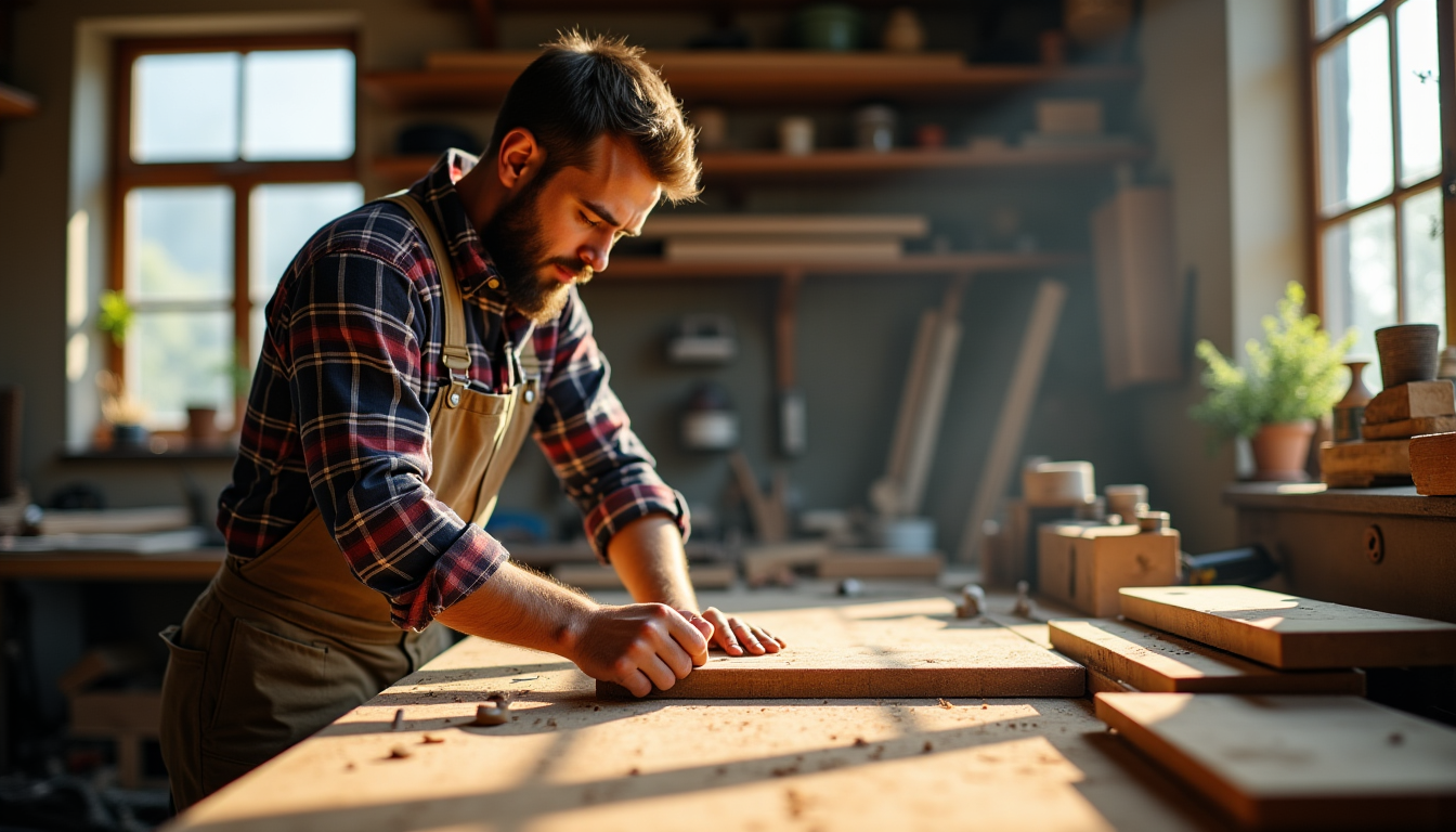 astuces créatives pour réussir vos projets de bricolage — de même, préparez vos matériaux. mesurez et coupez