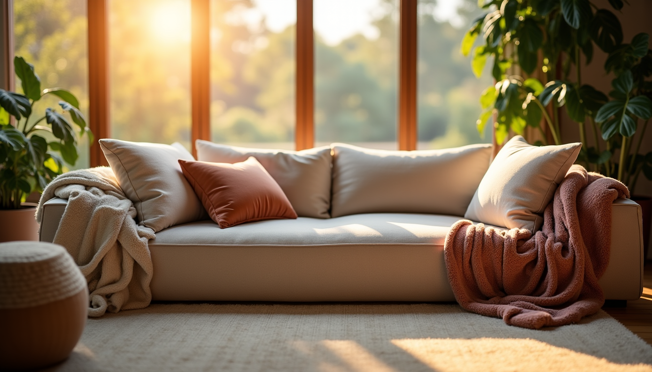 vivre en harmonie : astuces pour une maison sereine — les textures, quant à elles, apportent de la