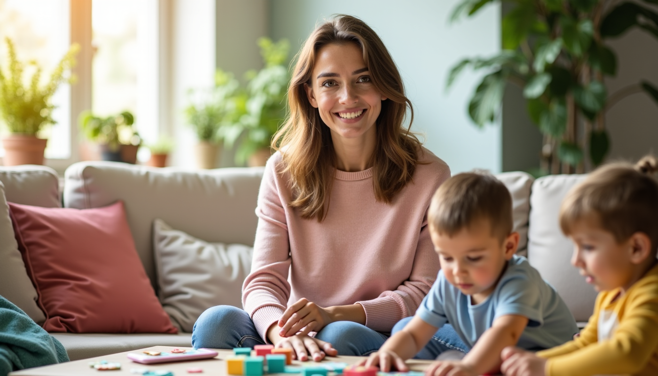 Illustration : l'épanouissement de la mère est intrinsèquement lié à — astuces pour une vie de maman épanouie et équilibrée