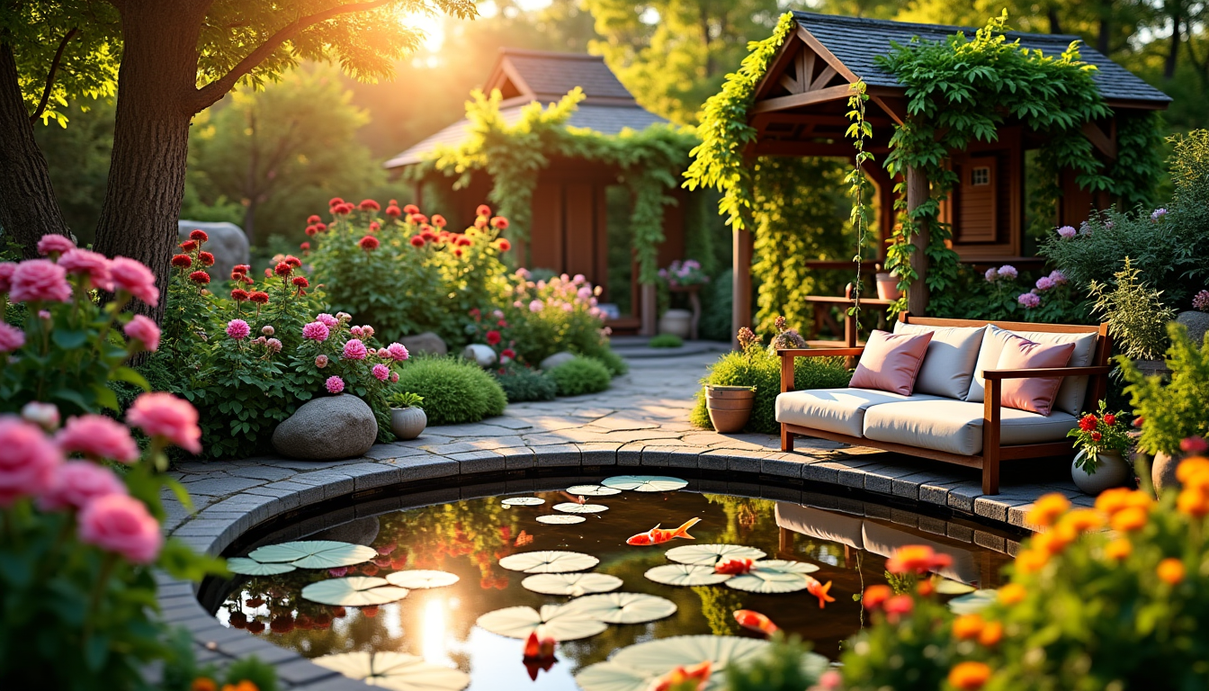 Illustration : cette approche du faire-soi-même permet de créer un — créer un oasis : astuces pour transformer votre jardin maison