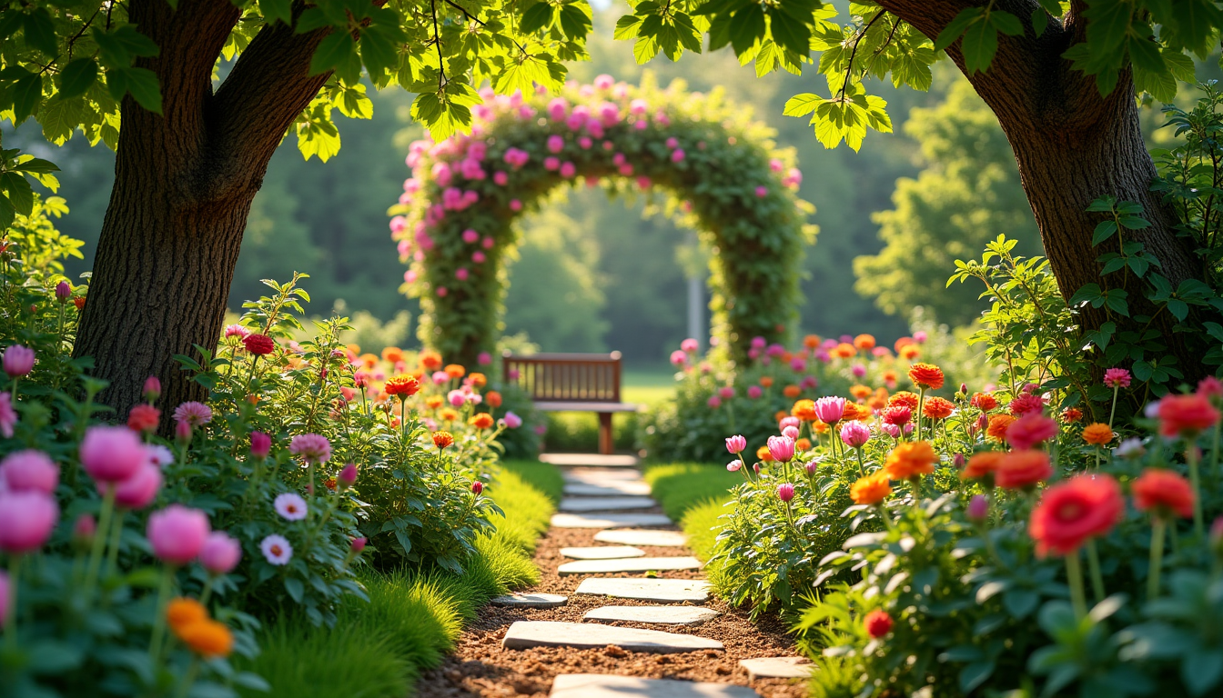 Illustration : il ne s'agit pas de ne rien faire, — secrets cachés du jardin : astuces pour un espace verdoyant