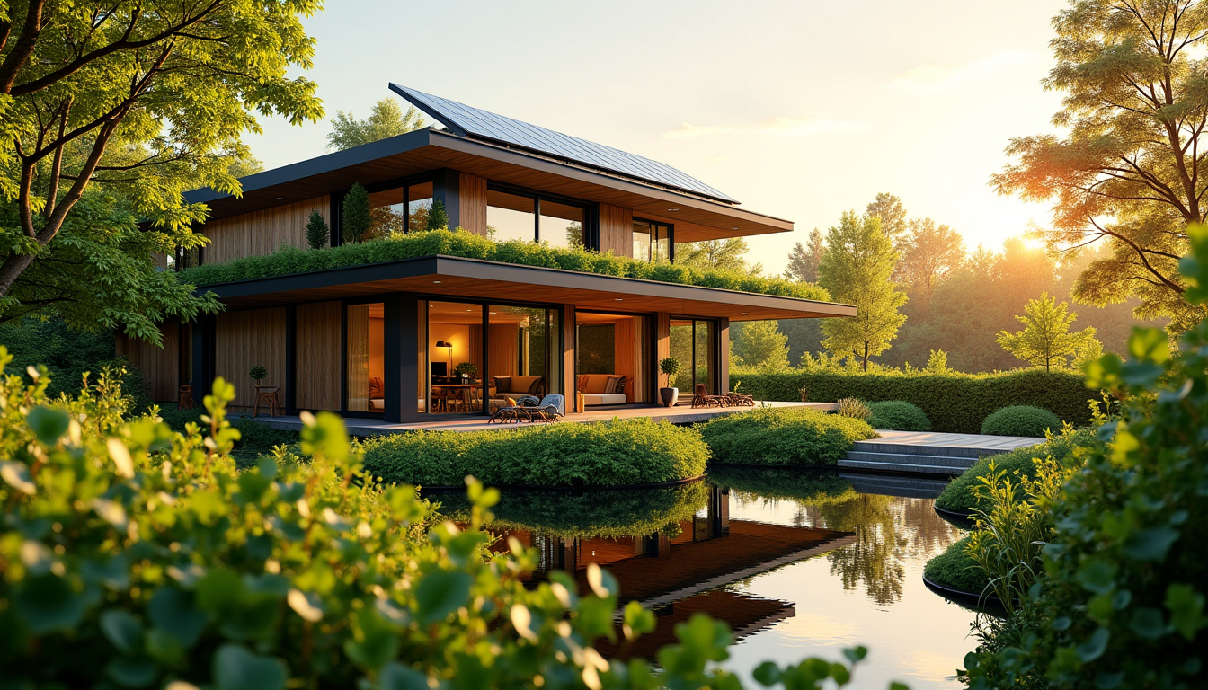 habitat durable : vivre mieux avec l'écologie — de plus, les propriétés respectueuses de la planète