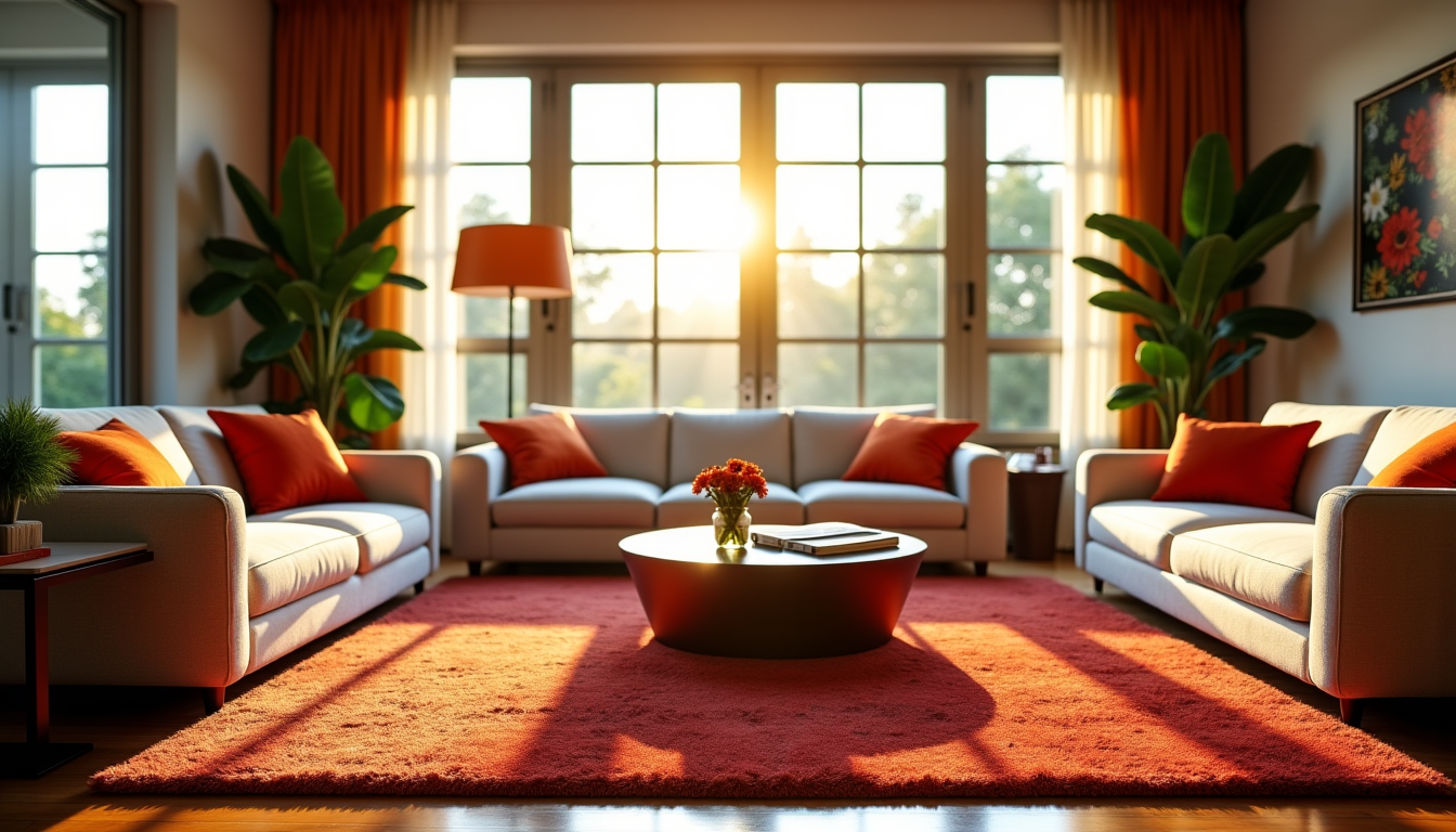 Illustration : pour les sols, un tapis bien choisi peut — secrets d'une maison : astuces pour un intérieur harmonieux