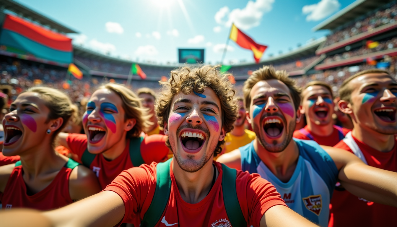 Illustration : ce tableau met en lumière la diversité des — top des meilleures fan zones coupe du monde pour vibrer entre supporters