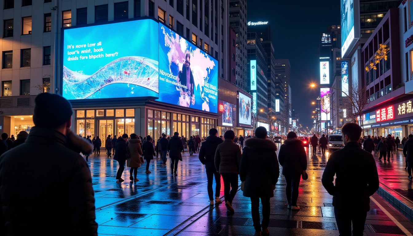 affichage dynamique sur &eacute;cran led : un levier puissant pour votre notori&eacute;t&eacute; &mdash; cette attraction visuelle se traduit par une meilleure