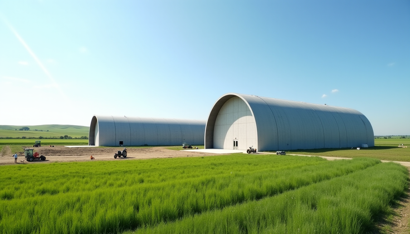 Illustration : rtise approfondie dans ce domaine, la société prefa — béton préfabriqué pour exploitation agricole : comment optimiser vos aménagements ?