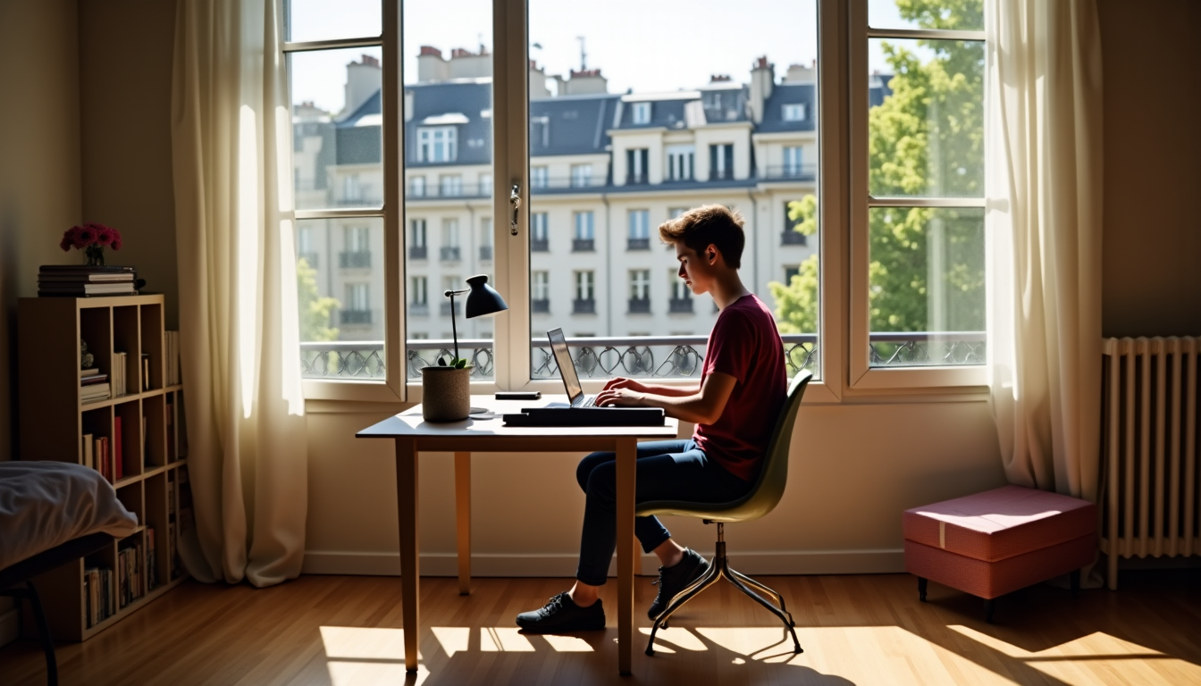 Illustration : , internet), achat de petit mobilier ou d'équipements — trouver un logement étudiant à paris facilement avec residence-etudiante-paris.net