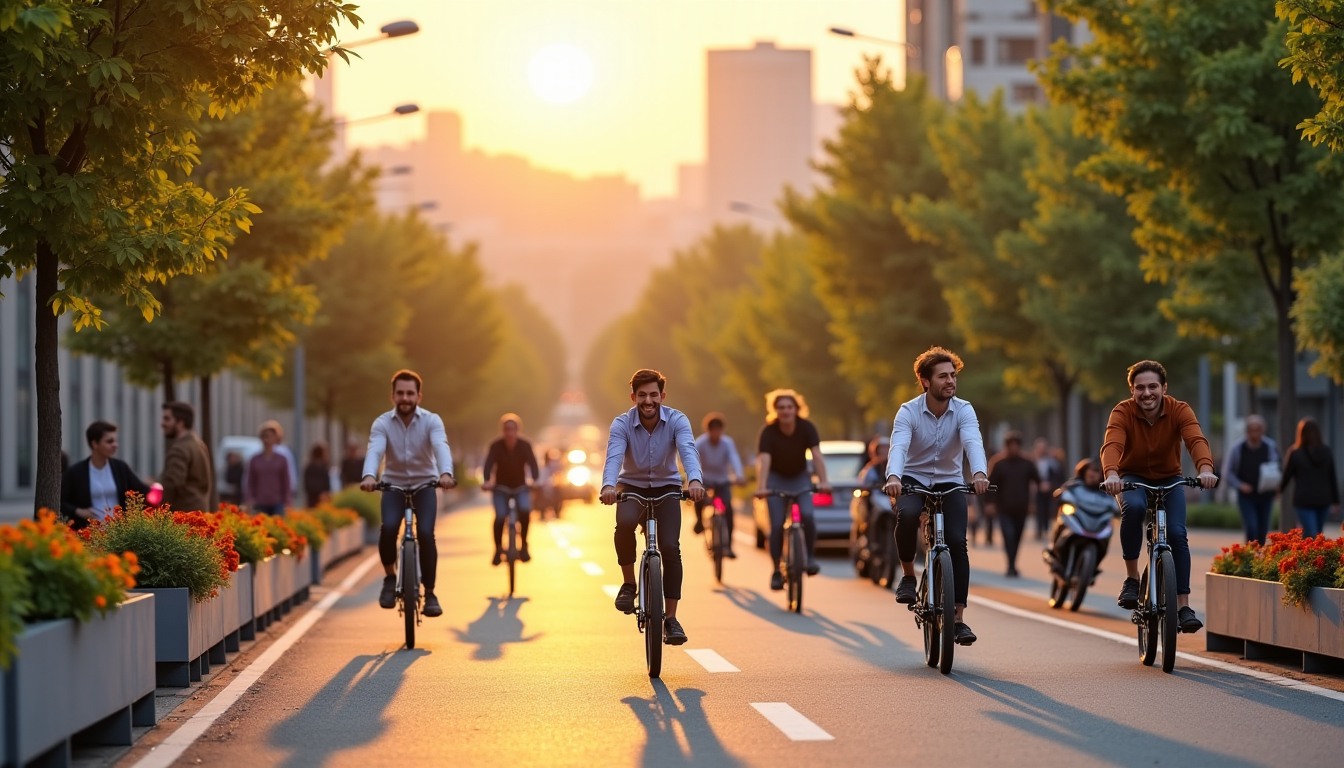 réduire l'empreinte carbone : solutions durables et simples — les transports sont l'un des principaux contributeurs aux