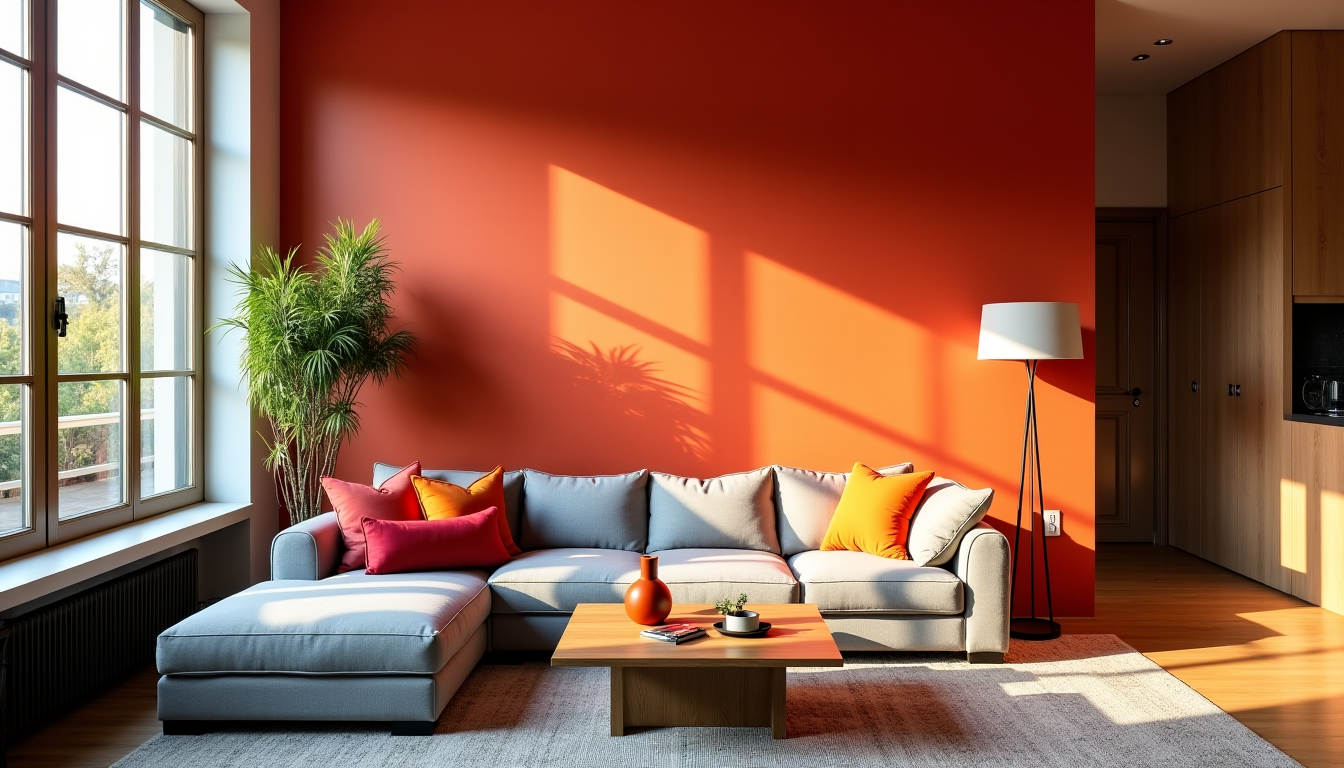la couleur transforme votre intérieur ? — la couleur peut également structurer un espace sans