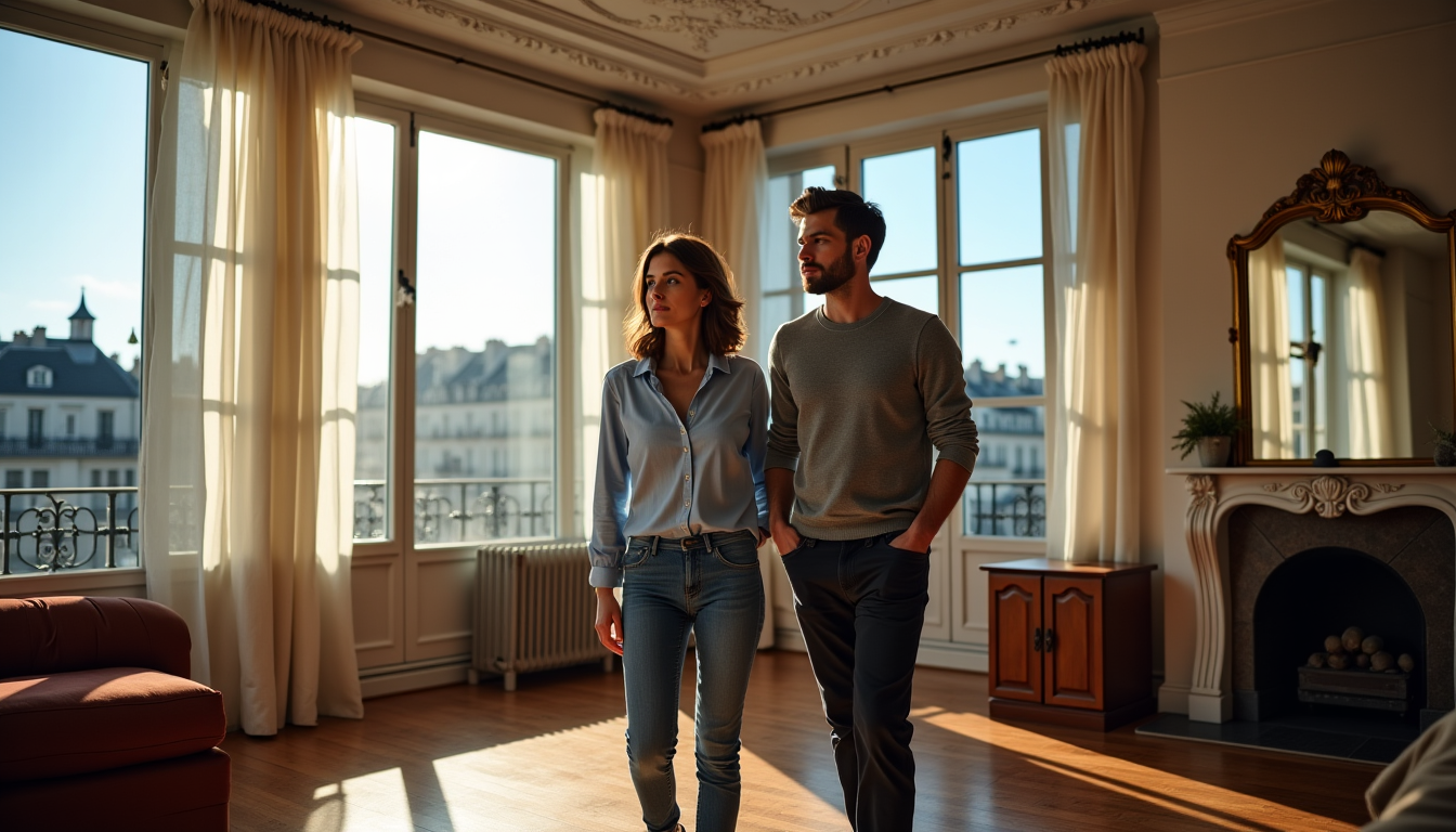 Illustration : une visite ne se limite pas &agrave; un &mdash; trouver l'appartement id&eacute;al en location &agrave; paris sans stress ?