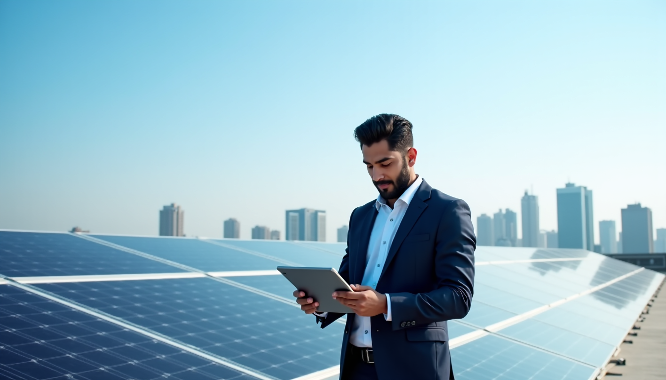 Illustration : ui sécurise l'avenir énergétique de l'entreprise et renforce — financer un projet de tracker solaire en entreprise ?